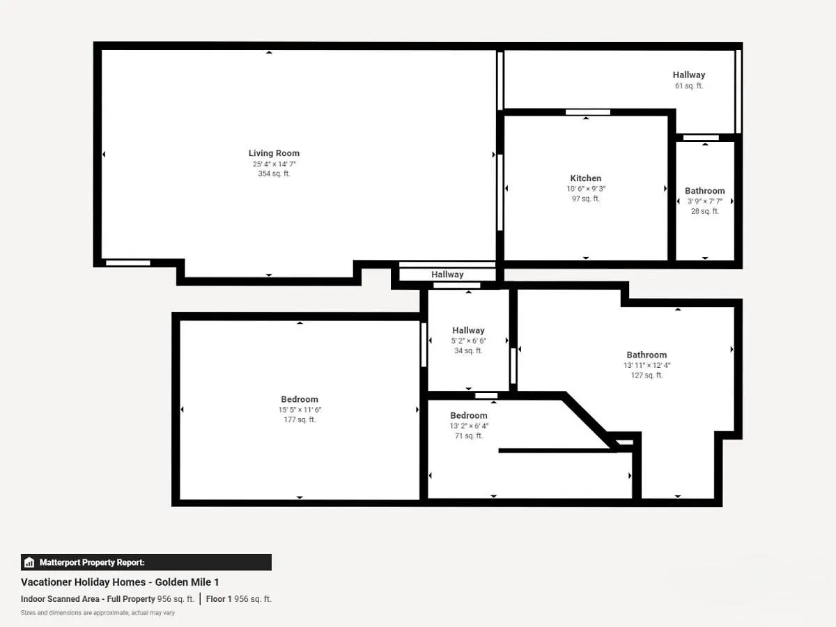 Golden Mile 1 - Contemporary One Bedroom Dubai